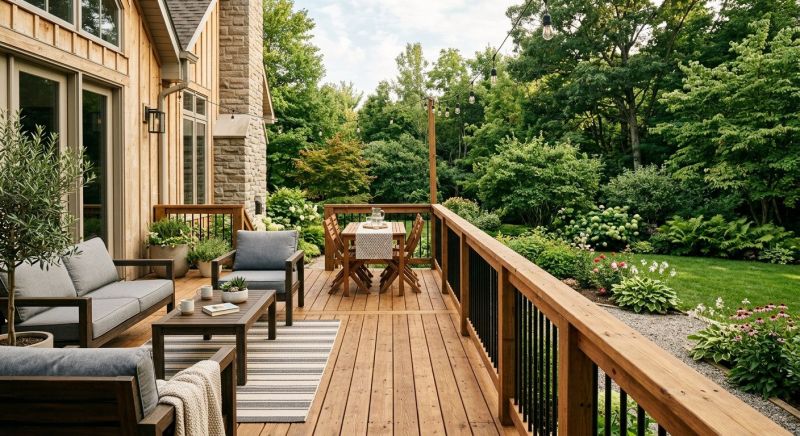 Hardwood Deck Installation in Norwalk, CT